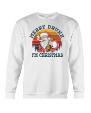 Merry Drunk I'm Chrismas Crewneck Sweatshirt tile