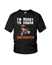 I'm Ready To Crush Kindergarten Dirt Bike Youth T-Shirt front