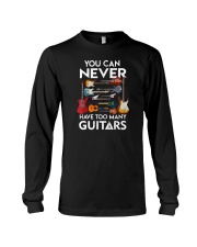 You Can Never Have Too Many Guitars Long Sleeve Tee tile