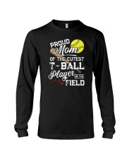 Proud Mom Of The Cutest T-Balll Player Long Sleeve Tee tile