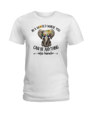 In A World Where You Can Be Anything Be Kind Ladies T-Shirt tile