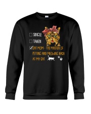 Cat Mom Crewneck Sweatshirt tile