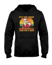 It's The Most Wonderful Time For A Beer Santa Claus Hooded Sweatshirt tile