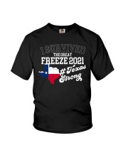 I Survived The Great Freeze 2021 Youth T-Shirt tile