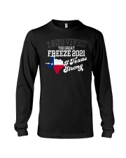 I Survived The Great Freeze 2021 Long Sleeve Tee tile