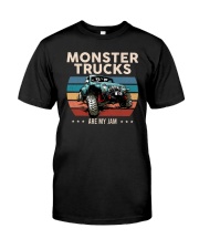 Monster Trucks Are My Jam Classic T-Shirt front