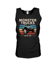 Monster Trucks Are My Jam Unisex Tank tile
