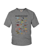 My Dinosaur Alphabet Youth T-Shirt front