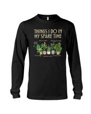 Things I Do In My Spare Time Plants Long Sleeve Tee tile