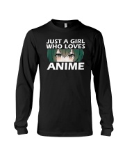 Just A Girl Who Loves Anime Long Sleeve Tee tile