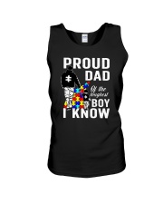 Proud Dad Of The Toughest Boy I Know Unisex Tank tile