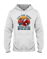 It's The Most Wonderful Time For A Beer Hooded Sweatshirt tile