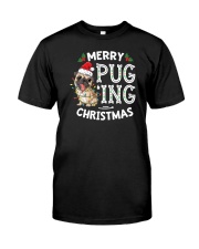 Merry Puging Christmas Classic T-Shirt front
