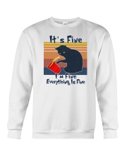 It's Fine I'm Fine Everything Is Fine Crewneck Sweatshirt tile