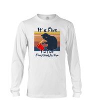 It's Fine I'm Fine Everything Is Fine Long Sleeve Tee tile