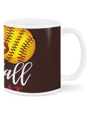 Eat Sleep Softball Repeat Mugs tile