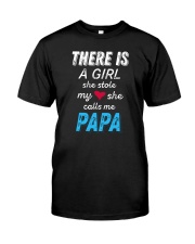 There Is A Girl She Stole My Heart Classic T-Shirt front