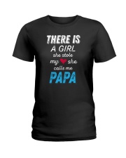 There Is A Girl She Stole My Heart Ladies T-Shirt tile
