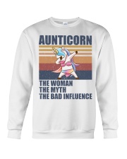 Aunticorn The Woman The Myth The Legend Crewneck Sweatshirt tile
