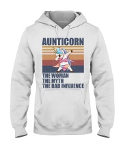 Aunticorn The Woman The Myth The Legend Hooded Sweatshirt tile