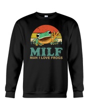 MILF Man I Love Frogs Vintage Crewneck Sweatshirt tile