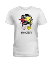 Momofboth Softball Baseball Ladies T-Shirt tile