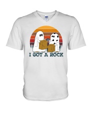 I Got A Rock V-Neck T-Shirt tile
