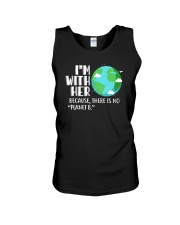 I'm With Her Because There Is No Planet B Unisex Tank tile