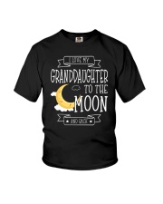 I Love My Granddaughter To The Moon And Back Youth T-Shirt tile