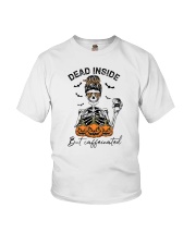 Dead Inside But Caffeinated Youth T-Shirt tile