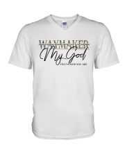 Way Maker Miracle Worker Christian V-Neck T-Shirt tile