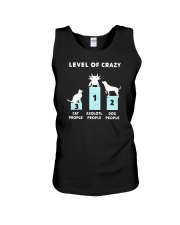 Level Of Crazy Axolotl Unisex Tank tile