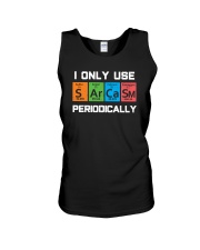I Only Use Sarcasm Periodically Unisex Tank tile