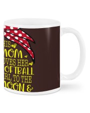 This Mom Loves Her Softball Girl To The Moon Back Mugs tile