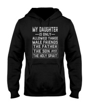 My Daughter Is Only Allowed Three Male Friends Hooded Sweatshirt tile