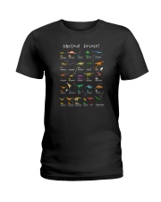 Dinosaur Alphabet Ladies T-Shirt tile