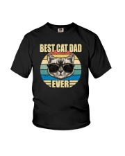 Best Cat Dad Ever Youth T-Shirt tile