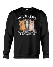 One Cat Leads To Another And Another Crewneck Sweatshirt tile