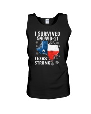 I Survived Snovid Texas Strong Unisex Tank tile