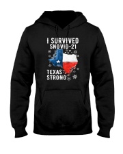 I Survived Snovid Texas Strong Hooded Sweatshirt tile