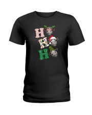 Ho Ho Ho Heifer Ladies T-Shirt tile