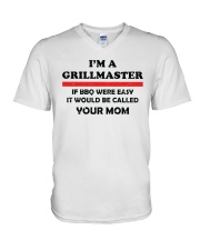 I'm A Grillmaster V-Neck T-Shirt tile