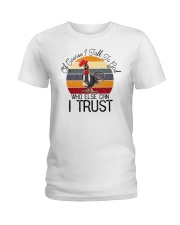 Of Course I Talk To God Who Else Can I Trust Chicken Ladies T-Shirt tile