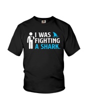 I Was Fighting A Shark Youth T-Shirt tile