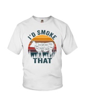 I'd Smoke That Cow BBQ Youth T-Shirt tile