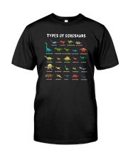 Type Of Dinosaurs Classic T-Shirt tile