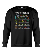 Type Of Dinosaurs Crewneck Sweatshirt tile