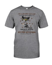 I'm A Grumpy Old Lady Classic T-Shirt front