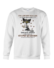I'm A Grumpy Old Lady Crewneck Sweatshirt tile