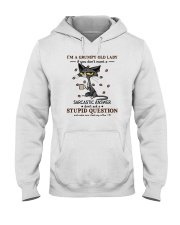 I'm A Grumpy Old Lady Hooded Sweatshirt tile